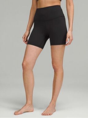 Lululemon Wunder Under Train High Rise Short 6” size 14 LW7BESS